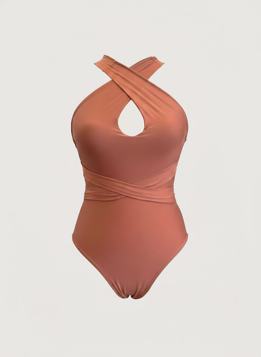 ENTERIZO MULTIFORMAS - TERRACOTA SUNSET