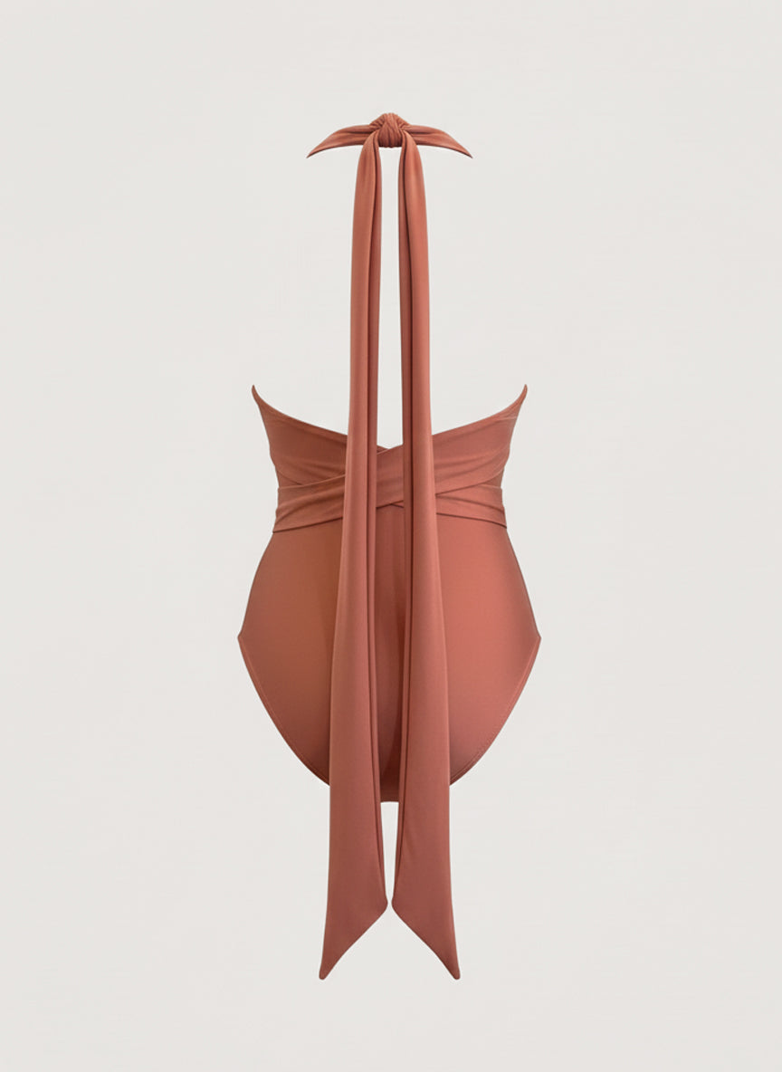 ENTERIZO MULTIFORMAS - TERRACOTA SUNSET