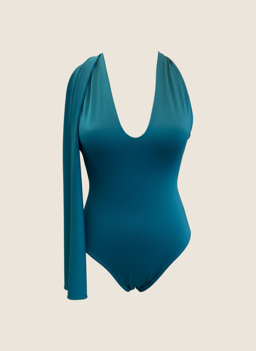 ENTERIZO MULTIFORMAS - TEAL PROFUNDO