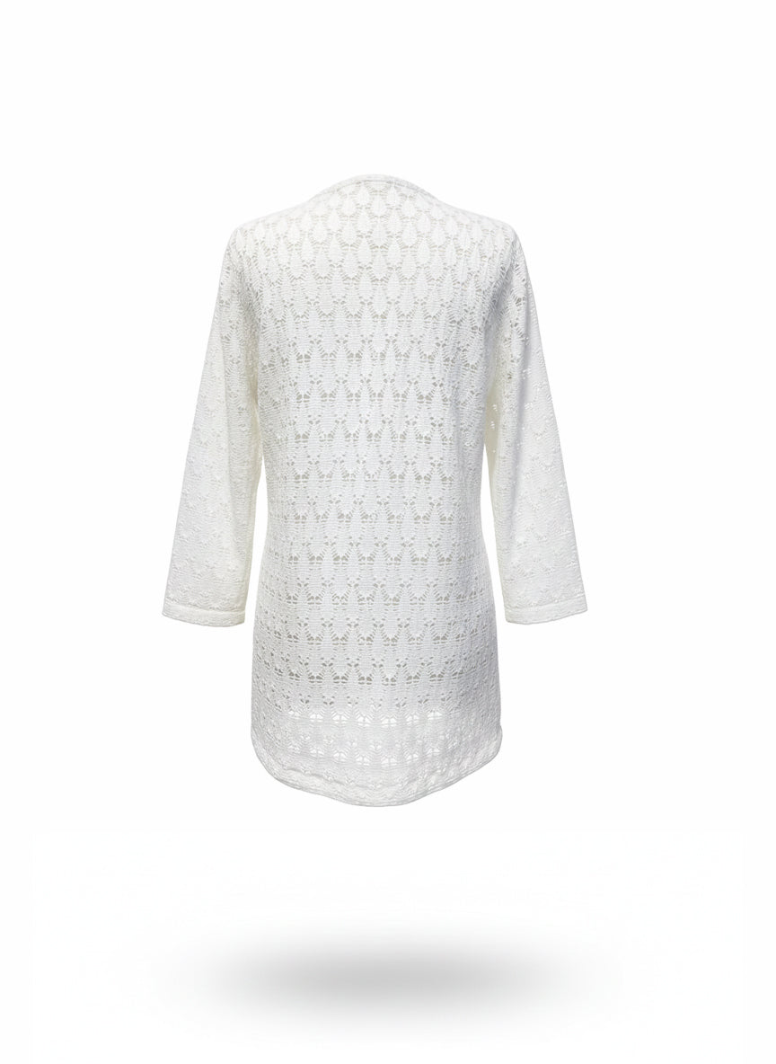 KIMONO CORTO CALA BLANCO