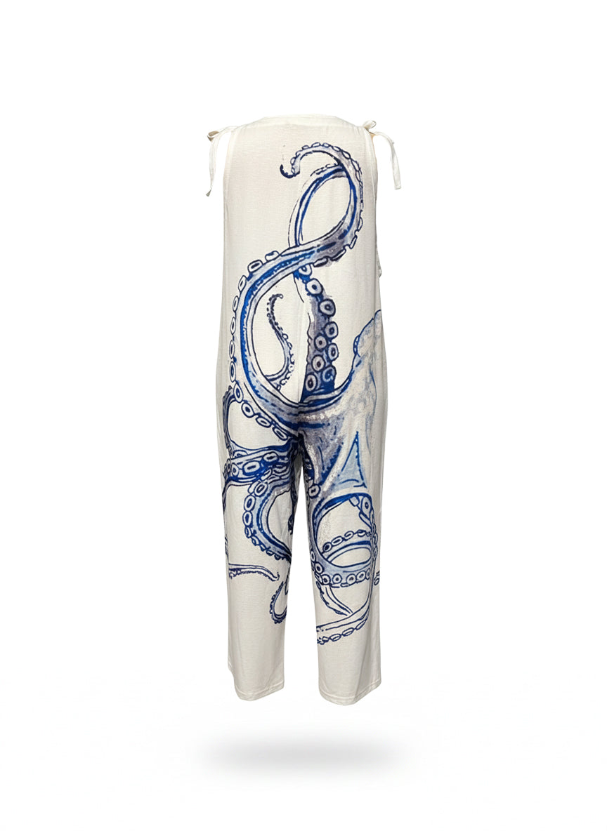 BRAGA CON TIRANTES PULPO AZUL