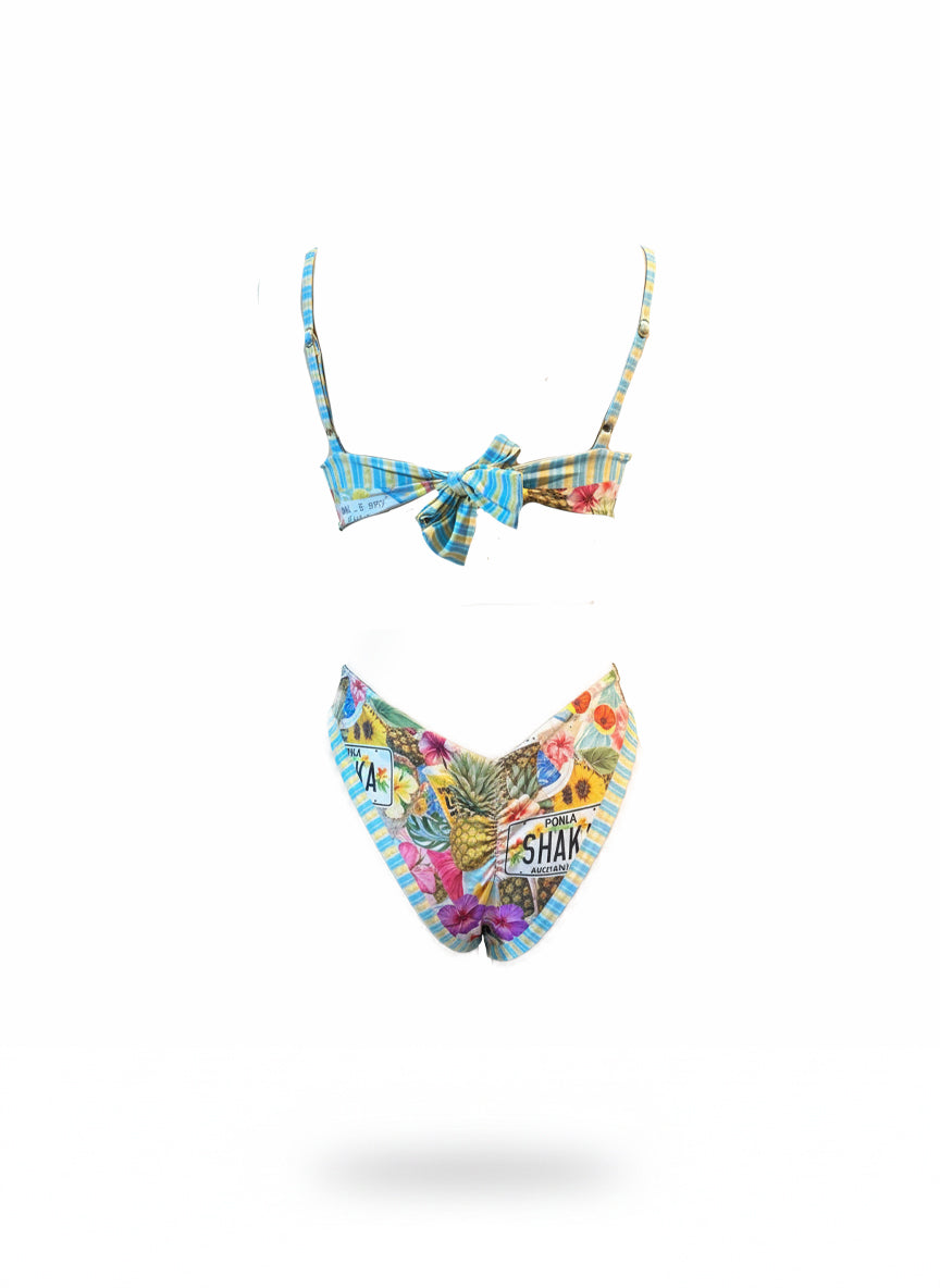 BIKINI BALLENA Y PANTY BÁSICA - SHAKA TROPICAL