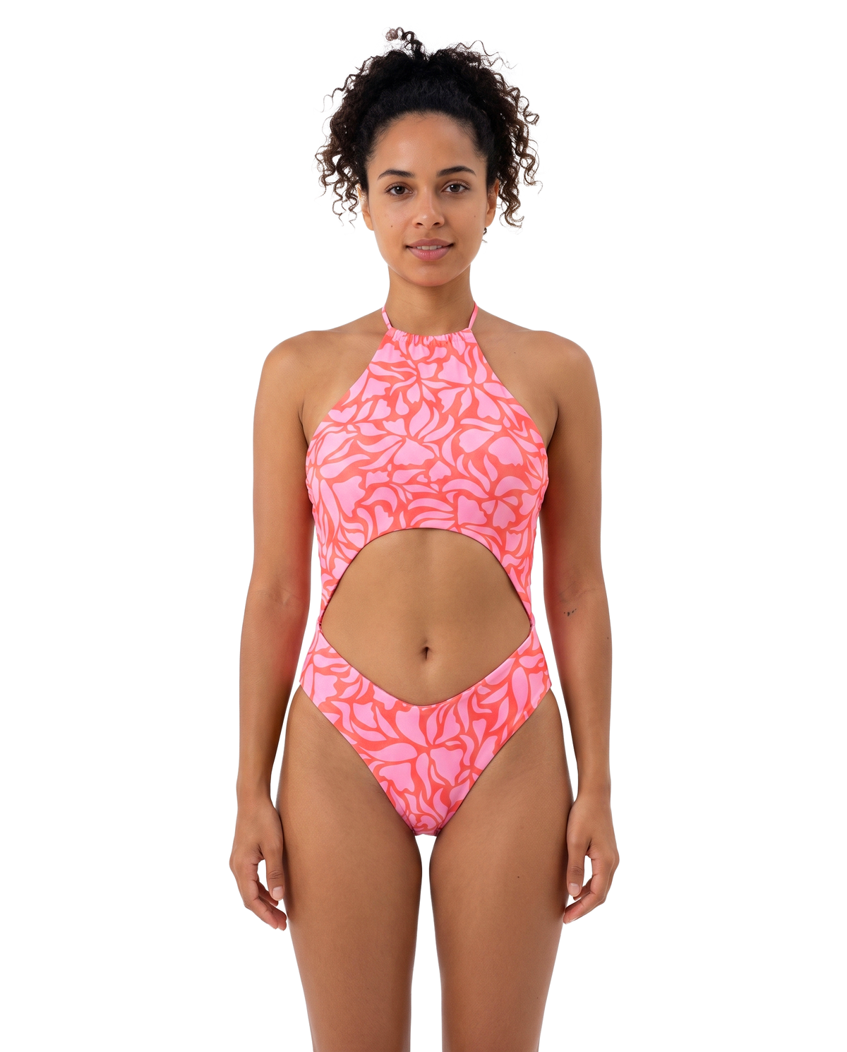 Enterizo Cuello Alto Reversible - Aurora Pop
