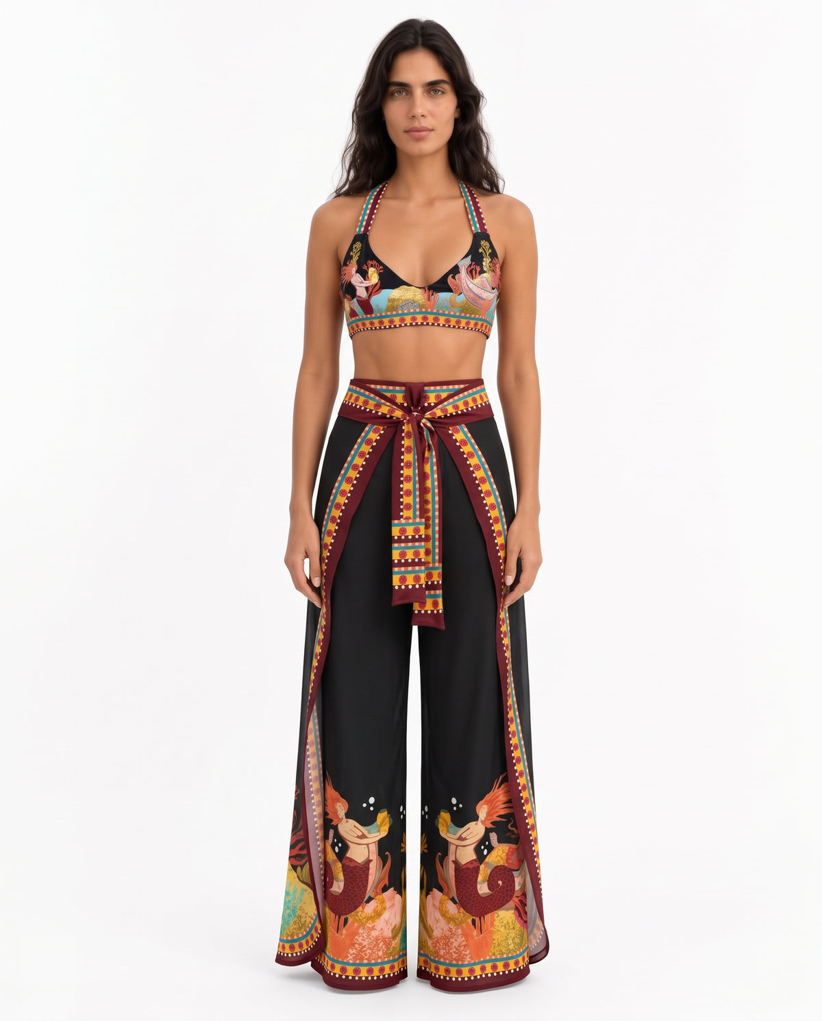 Pantalón Wrap Pants - Submerged Eden